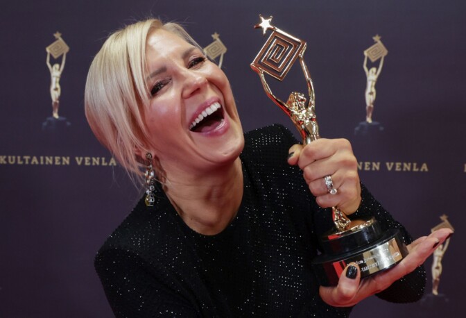 Vappu Pimiä iloitsee: ”Minä voitin!”
