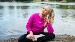 Pippa Laukka juoksi puolimaratonin – tässä on tyttäreni!
