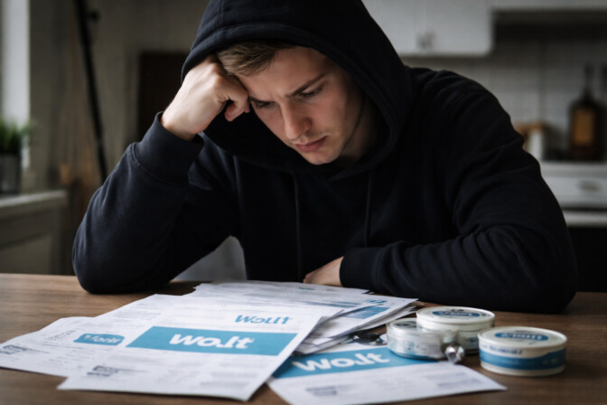 Wolt-laskut anteeksi nikotiinipussien takia?